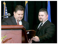 Jason And David receive the award for Small Business of the Year